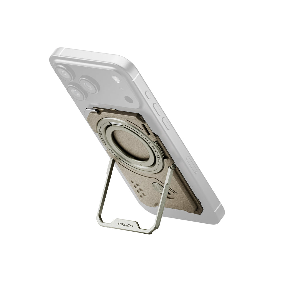 Tilta Khronos Multi-Functional Magnetic Backplate for iPhone 17 Pro Max - Beige