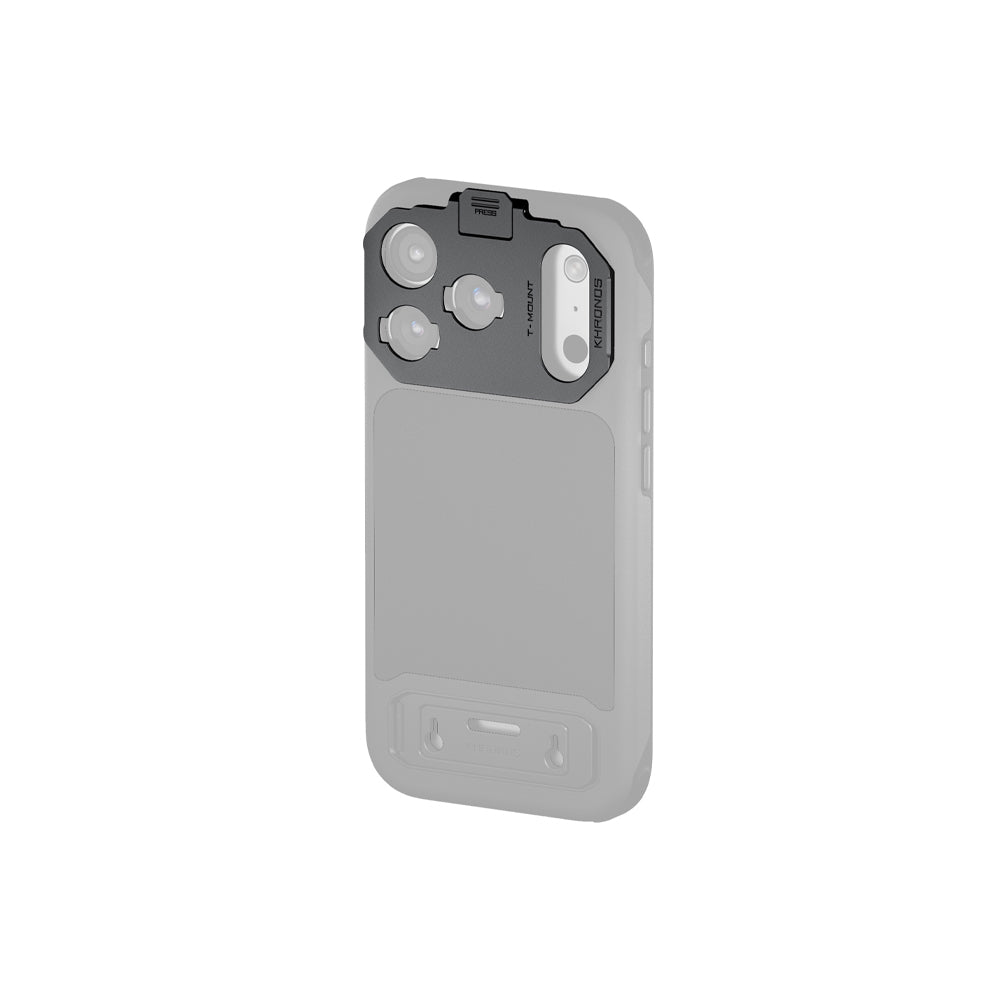 Tilta Khronos T Series Mount Lens Adapter for iPhone 17 Pro - Space Gray