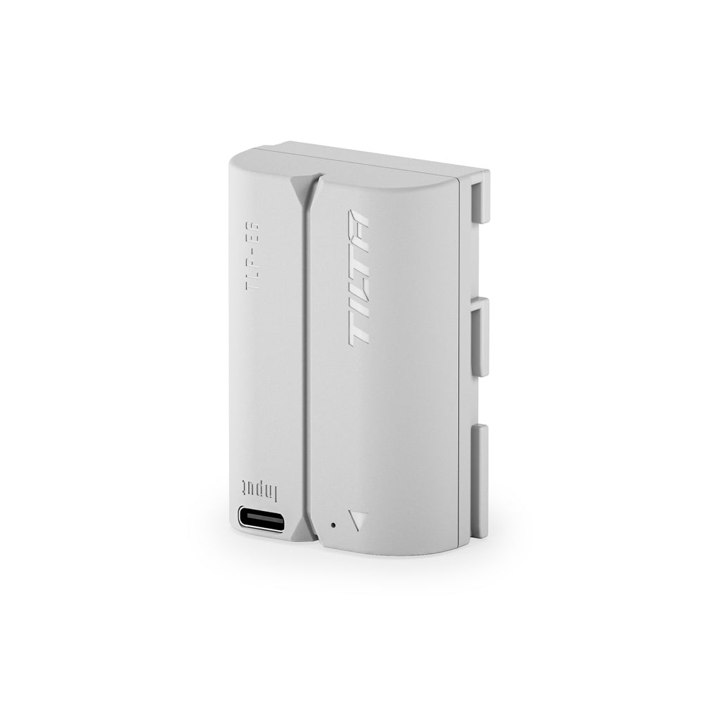 Tilta LP-E6P Battery with USB-C Input Off White
