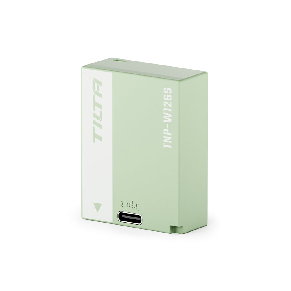 Tilta NP-W126S Battery with USB-C Input Ash Green
