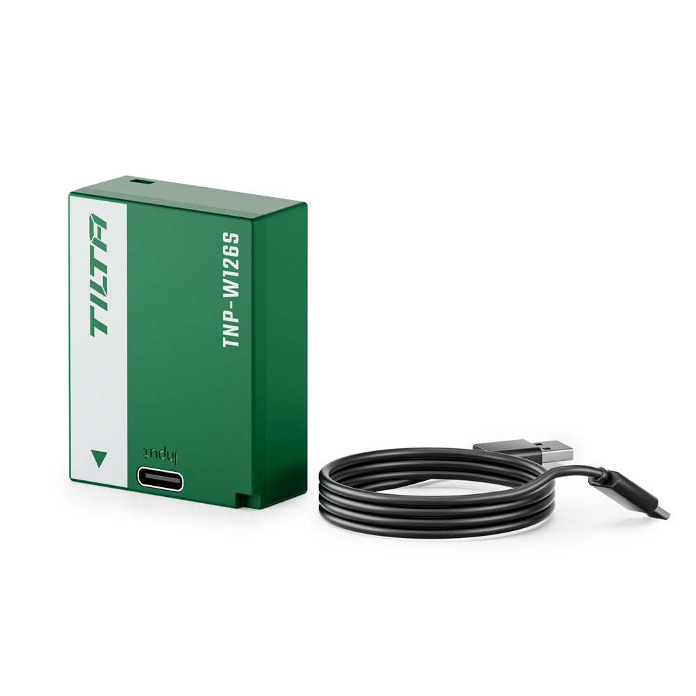 Tilta NP-W126S Battery with USB-C Input Forest Green