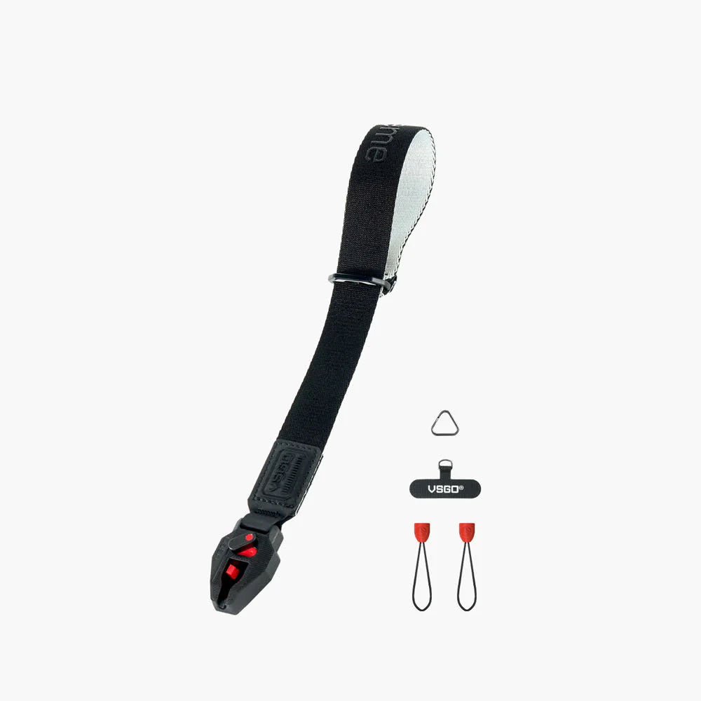 VSGO Black Snipe, Urban Camera Wrist Strap Black