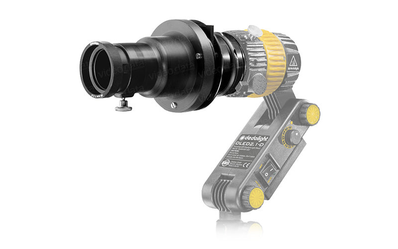 Dedolight Universal projection attachment/imager for DLED2 and DLED3 LED light heads. Incl. DPL60M lens.