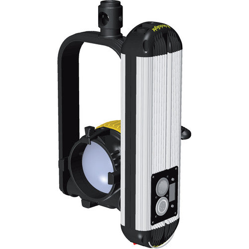 Dedolight Focusing LED light head, bicolor incl. DMX power supply with digital display for Kelvin values, studio edition
(90 - 264 V AC, European cable)