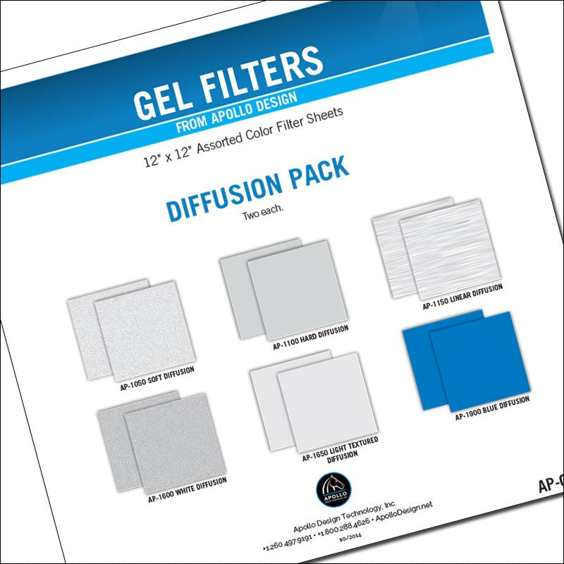 Apollo Diffusion Gel Pack - 12"x12" Sheets