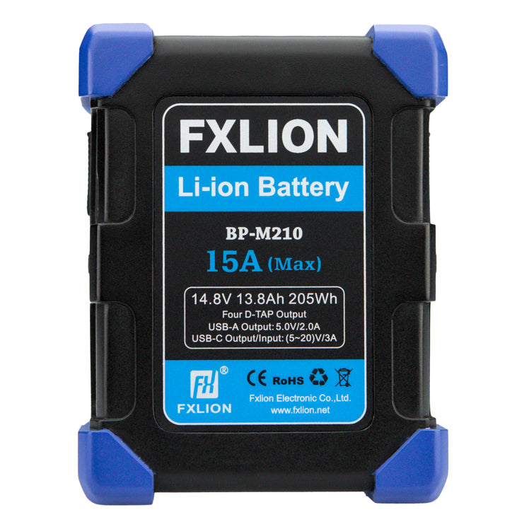 Fxlion High Power Square Battery - 14.8V / 205Wh V-Mount Battery