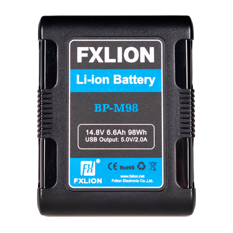 Fxlion Square Battery - 14.8V / 98Wh V-Mount Battery