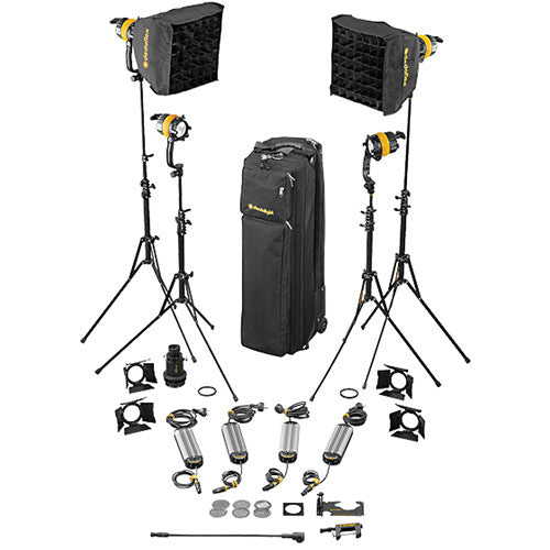 Dedolight 4 Light DLED Kit - BICOLOR (BASIC) - 4x DLED4-BI