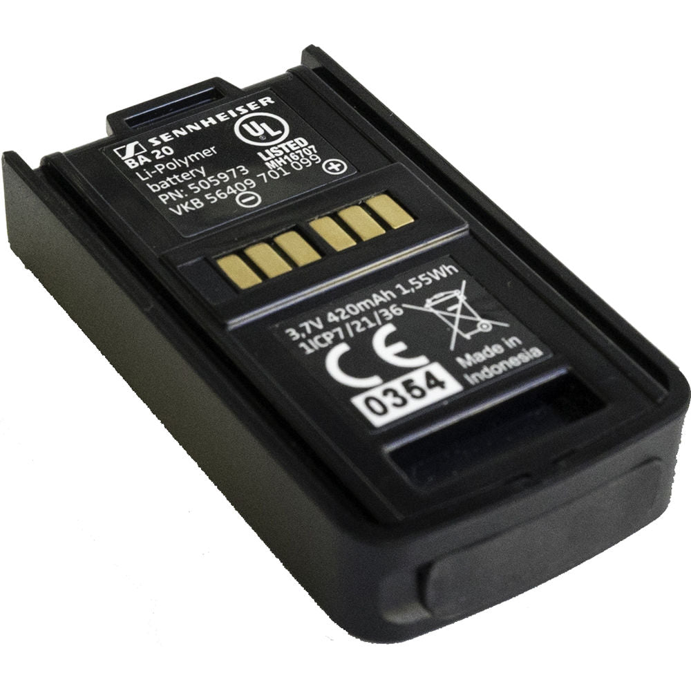 Sennheiser Li-Ion Akkupack für Empfänger EKP-AVX, 3,7 V, Micro-USB Ladebuchse